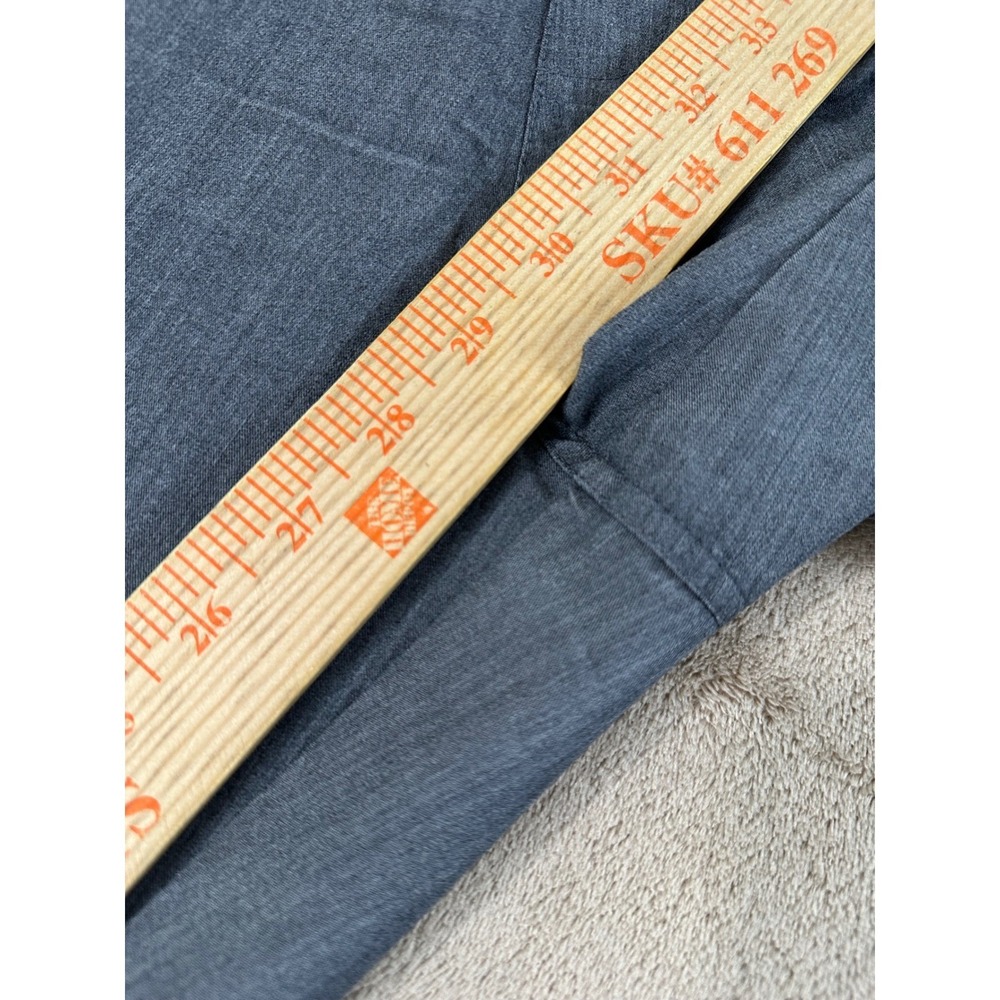 Members Only Scrub Set Mens Size M Gray V-Neck Top Jogger Cargo Pants 2 Piece - Picture 12 of 16